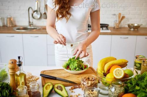 女性健康饮食场景