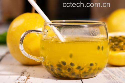 百香果果茶调配过程
