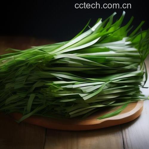 韭菜与黑木耳特写对比图