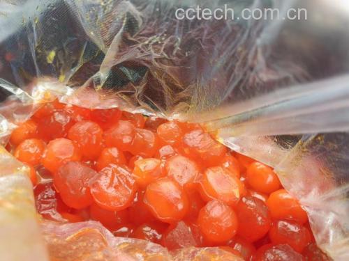 咸鸭蛋炒菠菜成品图