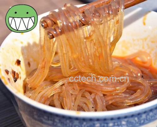 豌豆凉粉制作流程图