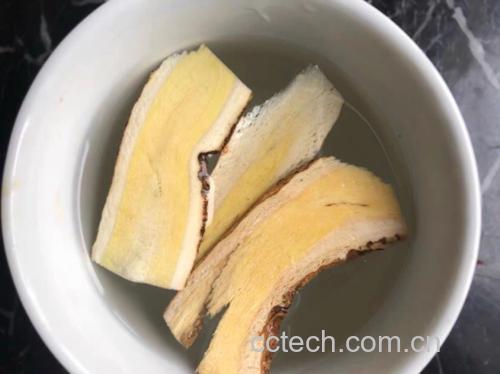 熟地黄泡发过程示意图