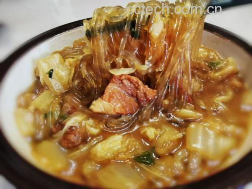 红薯豆芽炒肉丝图