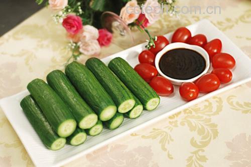 墨西哥黄瓜多种食用方式拼图