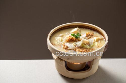 黄心白菜与豆腐搭配烹饪过程图