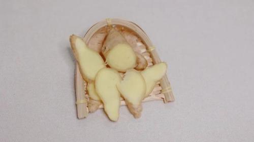 九制小黄姜成品特写
