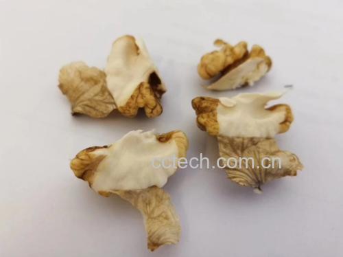 野生薄皮核桃与加工产品展示图