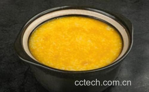 甜玉米豆炖煮过程