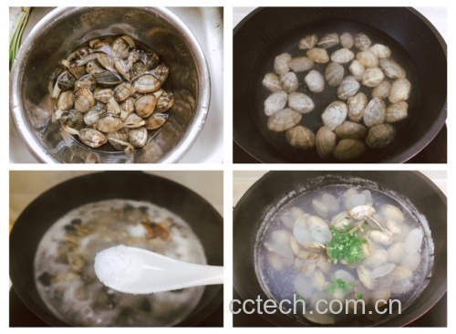 花蛤正确清洗与烹饪流程图