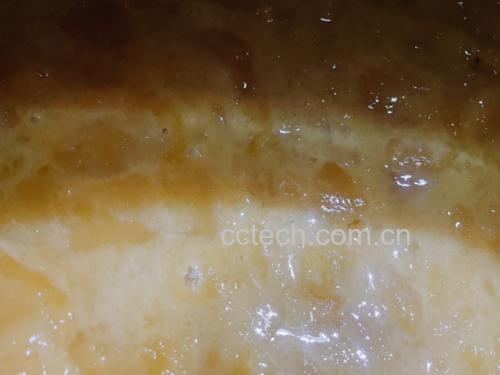 天然蜂蜜与假蜂蜜成分对比图