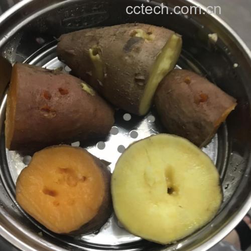 带皮红薯烹饪过程图