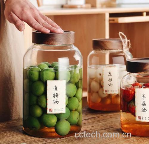 红梅泡酒成品展示