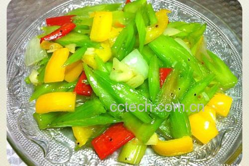 西芹料理成品图