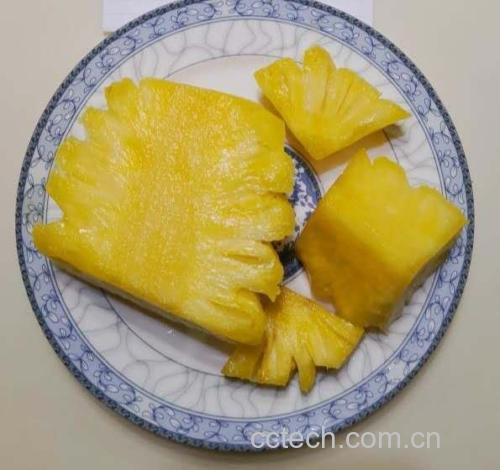 菠萝蒸制过程展示