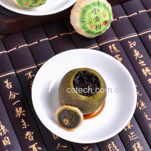小青柑剖面图