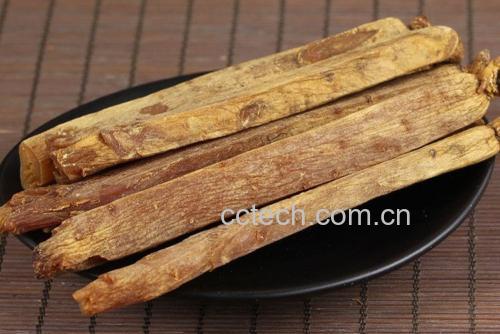 高丽参不同年份陈化样品对比图