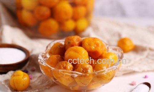金桔蜜饯成品图