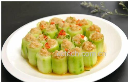 丝瓜多种烹饪方式拼图