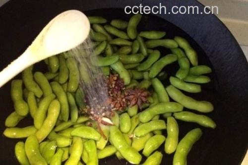 毛豆烹饪与储存方式示意图