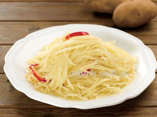 成品拔丝土豆全景图