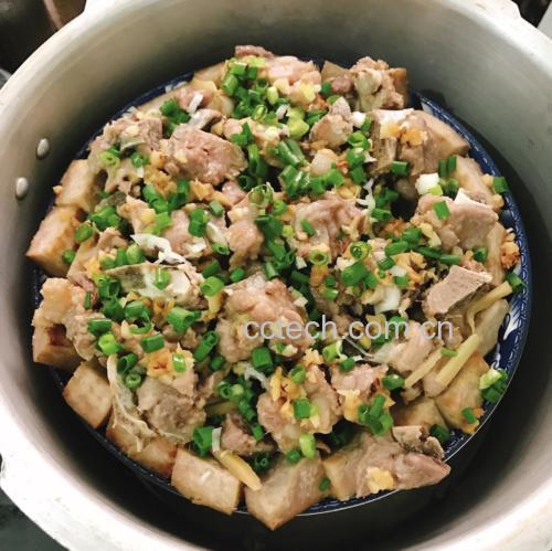 荔浦芋头家常菜肴成品图