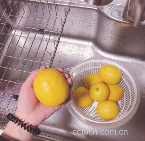 柠檬清洗与处理过程