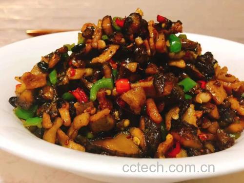 紫菜苔烹饪成品图