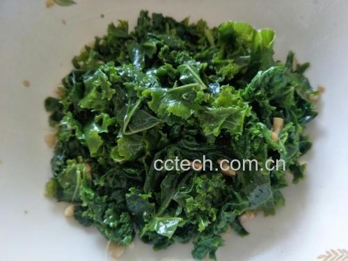 羽衣甘蓝菜肴图