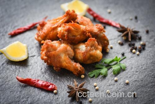 柠檬鸡翅成品图