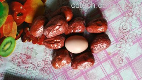 儿童食用红枣示意图