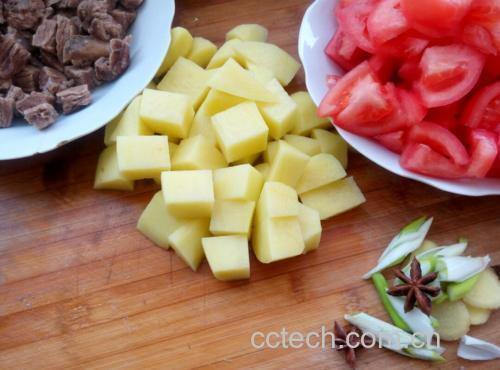 食材摆盘全景图