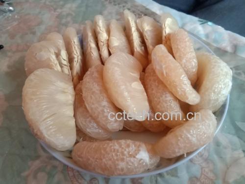 沙田柚食用场景图