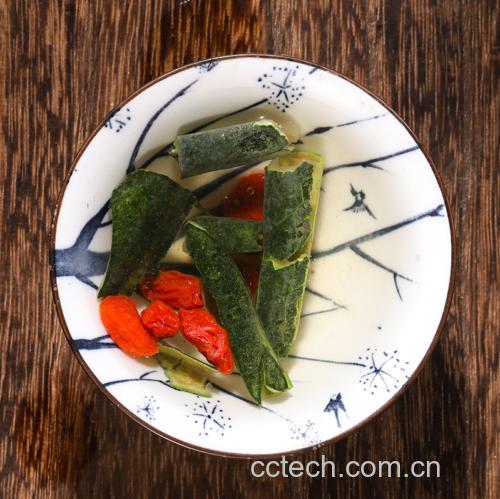 木瓜普洱茶成品饮品展示