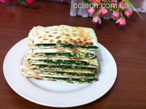 韭菜盒子成品图