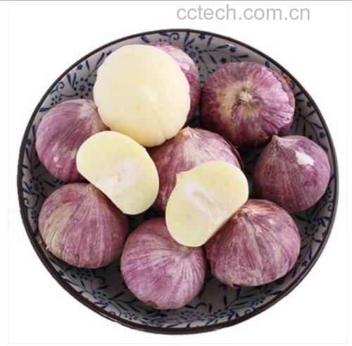 豆腐和蒜苗食材摆盘图