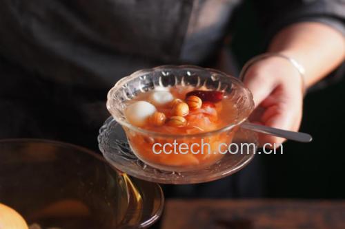煮香芋汤圆过程图