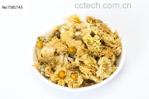 正确冲泡野菊花的方法示意图