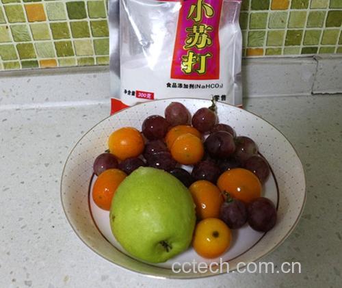 金桔清洗过程图