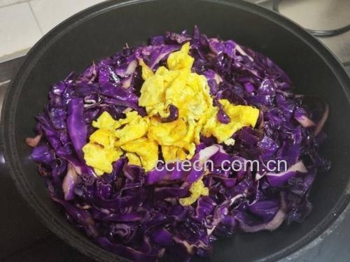 紫甘蓝色素在食品中的应用展示