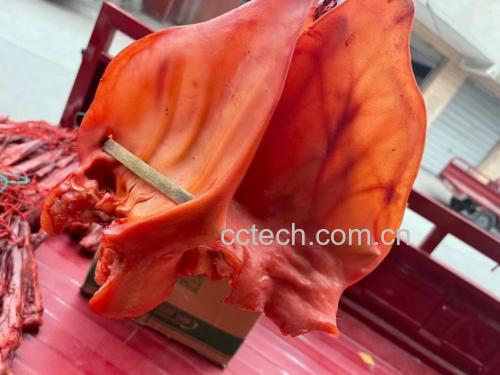 香芹猪耳朵成品图
