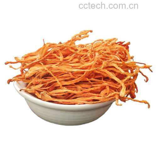 金虫草泡水饮用示意图
