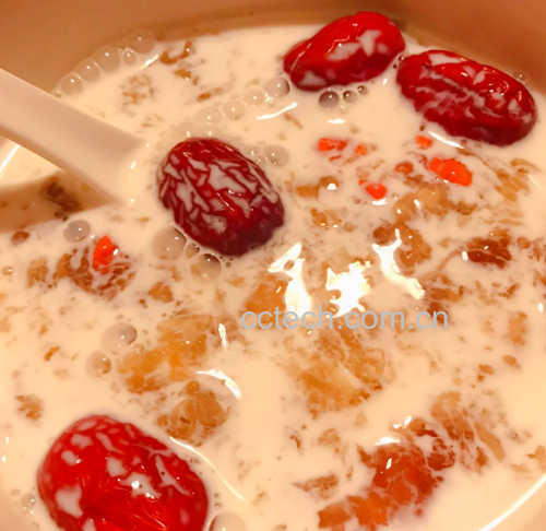黑豆银耳羹成品图