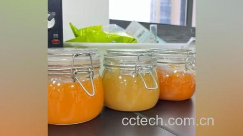 酸梨果酱成品图