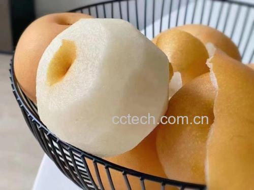 酸梨清洗过程