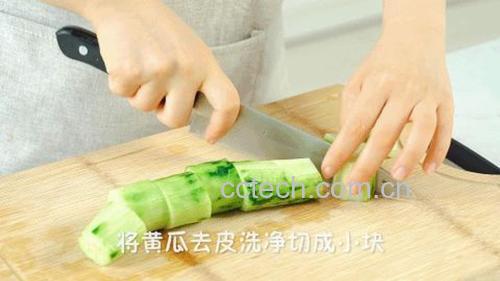 小黄瓜处理过程