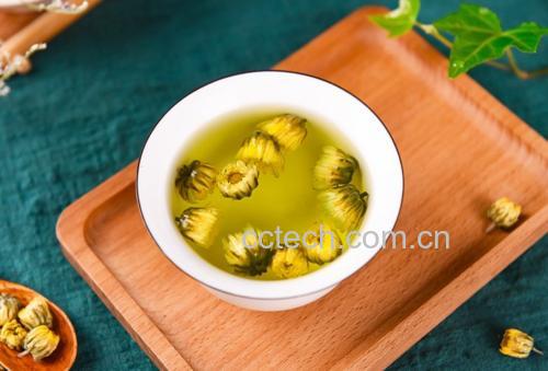 胎菊柠檬茶成品展示