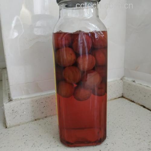 红梅果泡酒成品