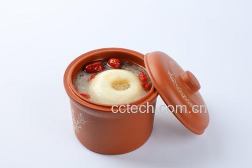 湘莲燕窝炖煮过程
