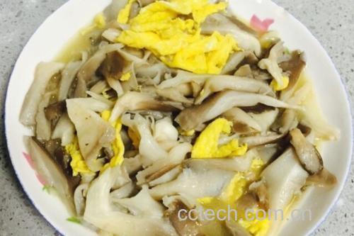 黄平菇烹饪示意图