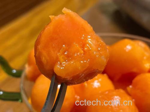 木瓜蜜饯成品图